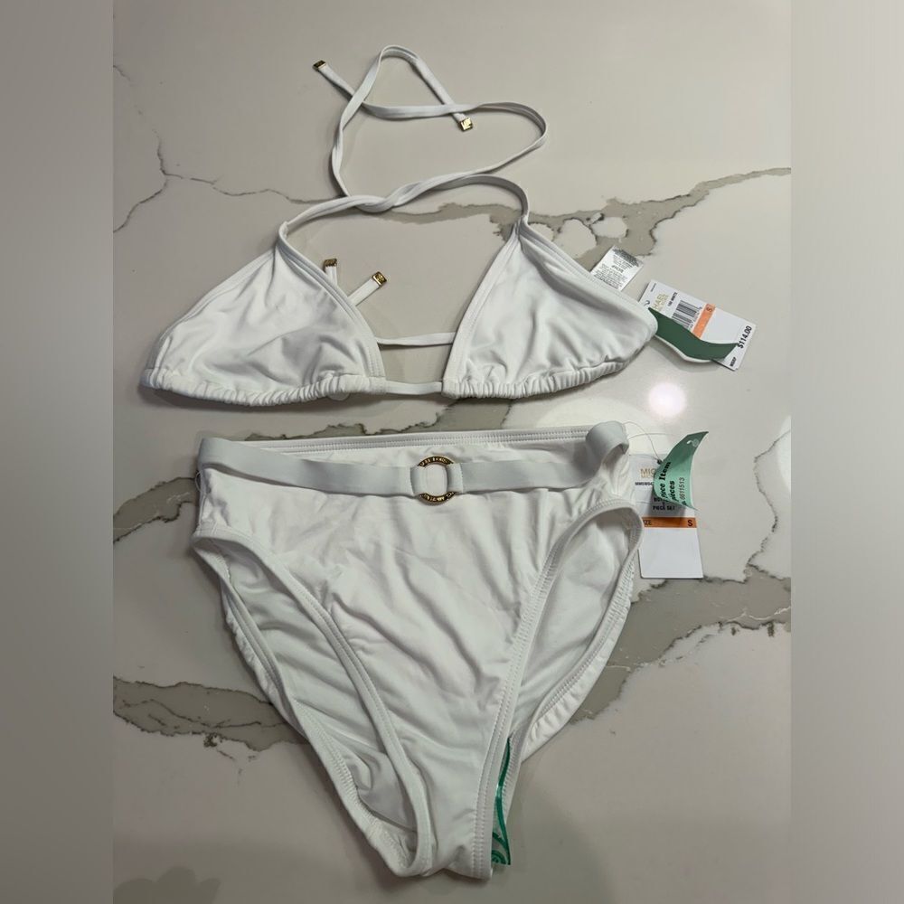 MK Michael Kors white bikini 2 piece